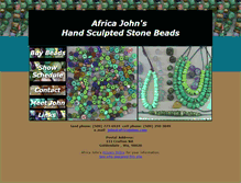 Tablet Screenshot of africajohns.com